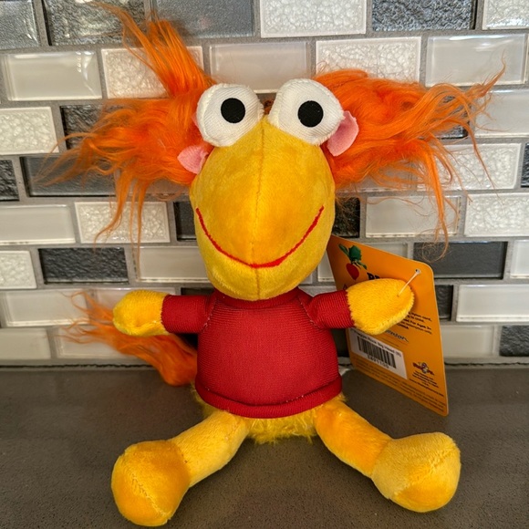 Fraggle Rock RED Plush / The Jim Henson Company 8โ Officially Licensed BRAND NEW - Picture 2 of 12